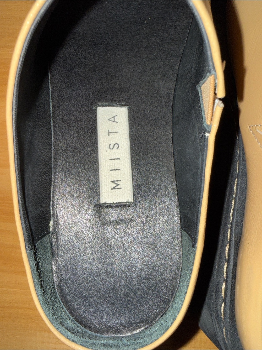 Miista Kristi Mules - Toffee Crinkle Leather SZ38 EU - Picture 10 of 10